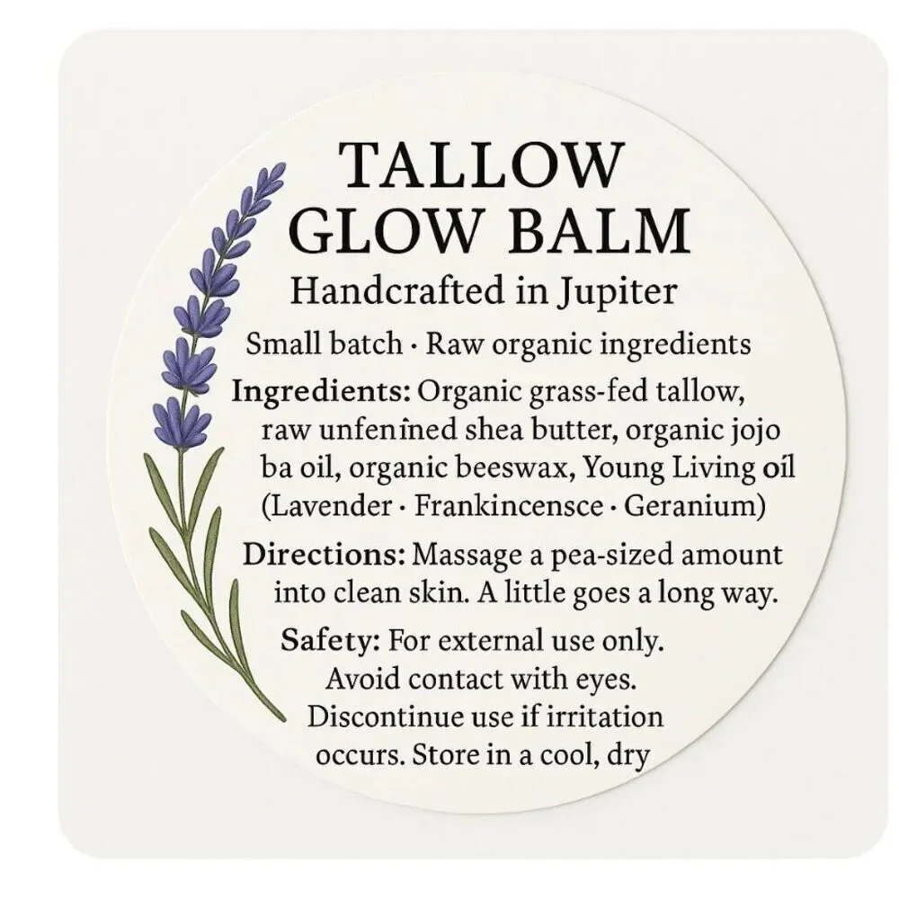 Young Living Essential Oil Gift Basket – Lavender + Dewdrop Diffuser Tallow Balm